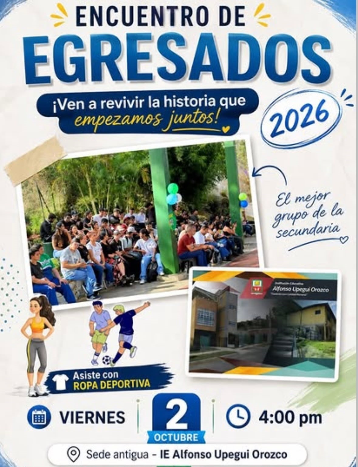 invitación egresados